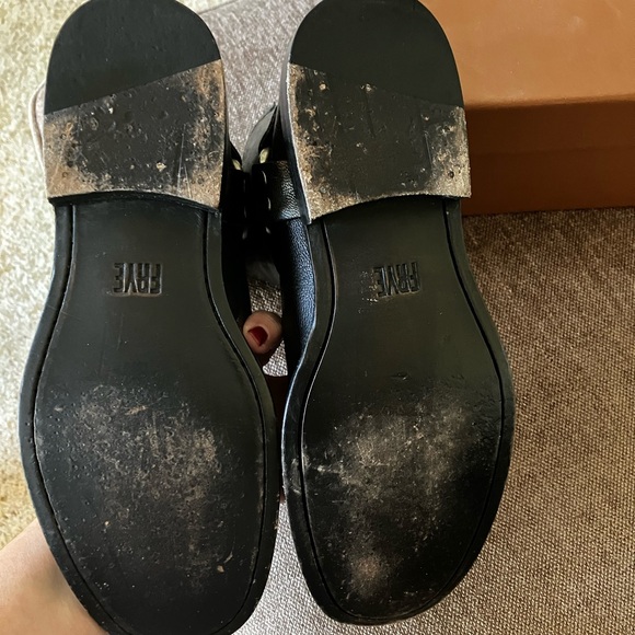 ❤️ EUC Frye Brown Leather Short Zip Boot 7.5 - Picture 5 of 8